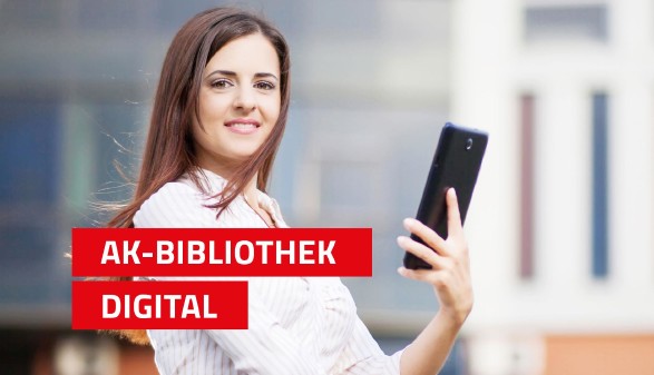 Frau mit E-Book-Reader
