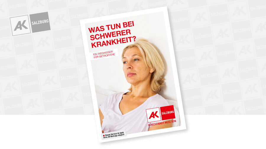 Broschüre Was tun bei schwerer Krankheit